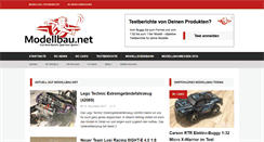 Desktop Screenshot of modellbau.net